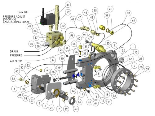 Автоматический натяжитель цепи KESLA 25RHII(RHS)